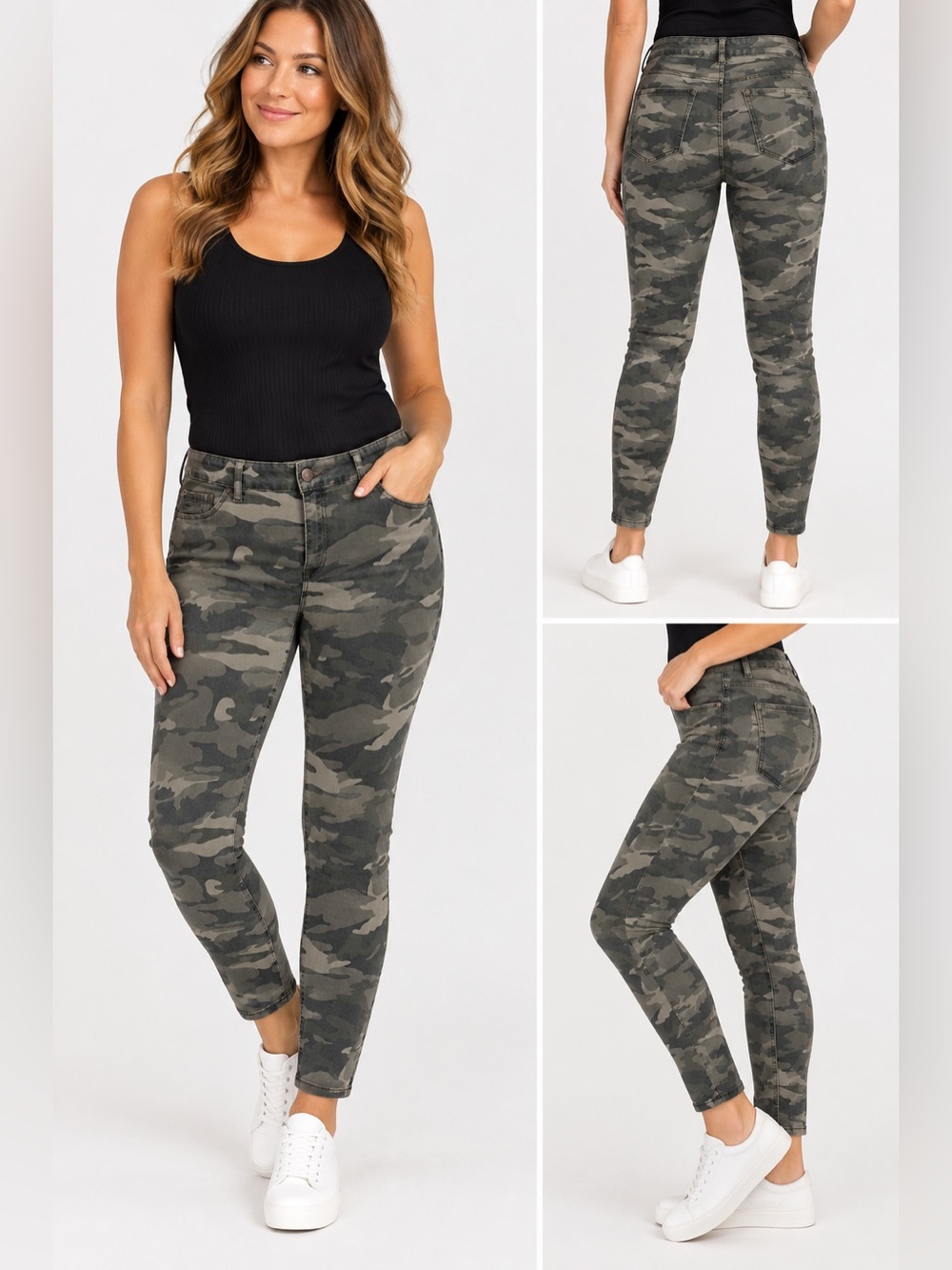 NWT Refuge+ Camo Skin Tight Legging Jeans Size 16 Skinny Pants